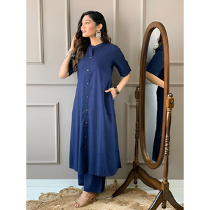 Premium A Line Cotton <b>Kurti</b> <b>for</b> <b>Women</b> Stylish Ethnic Wear <b>for</b> Daily & Office Use <b>for</b> Best Price - Product Image 2