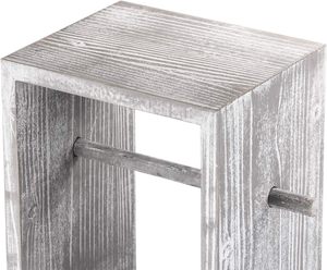 Porte-papier hygiénique debout bois salle de bain porte-rouleau de papier hygiénique support organisateur de mouchoirs avec tiroir - Product Image 4