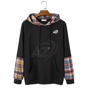 Venta Directa de Fábrica, Sudaderas con Capucha para Hombre, Hechas a Medida, Transpirables, 100% Algodón, Diseño Sólido Informal, Temporada de Invierno - Product Image 1