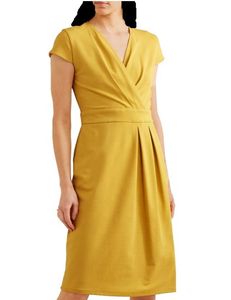 เดรสผู้หญิงไซส์ใหญ่พิเศษชุดเดรสทำงานทรงดินสอสำหรับสาวออฟฟิศฤดูใบไม้ผลิฤดูใบไม้ร่วง - Product Image 2