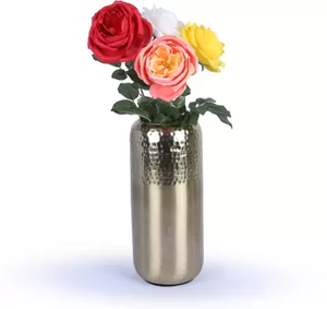 Living Nordic Floral Metal <b>Vase</b> <b>Mini</b> Planter Ceramic Decoration Perfect Home or Wedding Floor <b>Vase</b> with Popular Design - Product Image 3