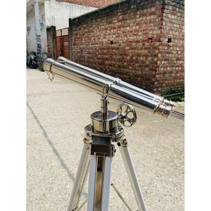 Chất Lượng Hàng Đầu Rắn Brass Ống Nhòm Với Đứng Hàng Hải Kính Thiên Văn Hải Quân Quà Tặng Quan Sát Spyglass - Product Image 3