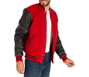 Customized Logo Letterman Varsity <b>Jackets</b> Chenille Embroidery <b>Baseball</b> 100% Wool Varsity CollegeBaseballjacket <b>for</b> <b>men</b> - Product Image 5