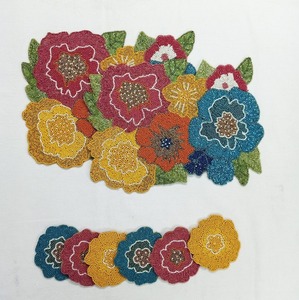 Manteles Individuales de Lujo con Cuentas Personalizadas al por Mayor, Material Ecológico de Alta Calidad para Uso en Bodas y Hogar - Product Image 3