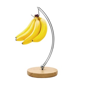 Artículos de mesa de alta calidad, soporte de madera y Metal para frutas, colgador de frutas de plátano, soporte de frutas hecho a mano de la mejor calidad, tamaño personalizado - Product Image 1