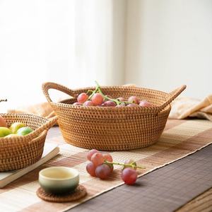 Bandeja hecha a mano para fruta, pan, frutos secos, PARA CENA, fiestas, café, desayuno, hecha en Vietnam - Product Image 6