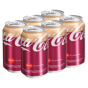 Coca Cola CHERRY VANILLA 330ml x 24 latas Coca Cola Classic - Product Image 5