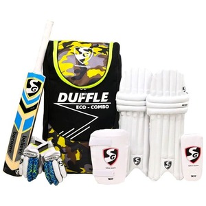 Kit complet de cricket en plastique pour la plage Jeu de souches de batte de cricket pour unisexe Logo personnalisé Kit de cricket en plastique pour tous les groupes d'âge - Product Image 1