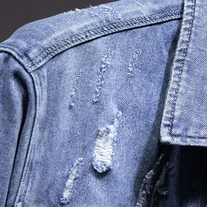 Custom Logo Oem <b>Jacket</b> Casual Streetwear Riding Coats <b>Denim</b> Jeans <b>Jackets</b> High Quality <b>Denim</b> <b>Jacket</b> for Men - Product Image 2