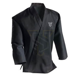 2024 Meilleure vente de vêtements de sport en coton de haute qualité pour karaté BJJ conçus sur mesure pour les arts martiaux MMA pour adultes Service OEM - Product Image 2