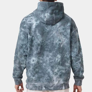 Sudaderas con capucha para hombre lavadas con piedra ácida de alta calidad de gran tamaño hechas a medida 2024 - Product Image 6