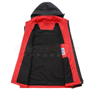 Chaquetas Softshell para hombre, venta al por mayor, chaquetas impermeables para lluvia, senderismo, chaquetas unisex de nailon y poliéster para exteriores - Product Image 4