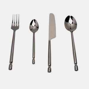 Low Price Cutlery <b>Sets</b> Luxury High Quality Stainless Steel Spoon Fork Knife Cutlery <b>Set</b> <b>for</b> Hotel Elegant Metal Stainless Steel - Product Image 1