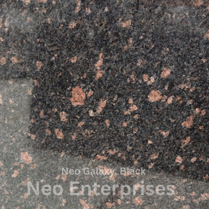 Dalle de granit noir Neo Galaxy haute brillance avec finition polie pour un usage résidentiel et commercial moderne - Product Image 2