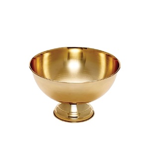 Nuevo Bol de Champán Redondo de Metal con Acabado Dorado, Bol para Almacenar Vino y Cócteles para Bares, Hoteles y Fiestas - Product Image 3