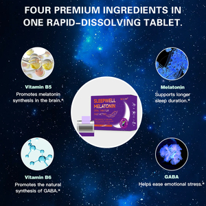Tiras Orales para Dormir de Diseño Personalizado, Suplementos en Tiras Orales Disolubles, Película Bucal Disoluble, Tiras Orales Nutracéuticas para Dormir - Product Image 2