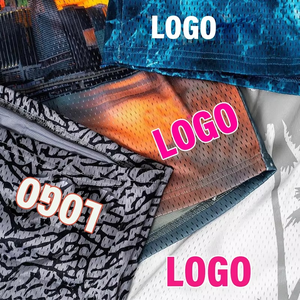 Custom Design Men <b>Athletic</b> Sports Polyester Short Allover Print Sublimation Printed Summer Mesh Short For Men' - Product Image 6