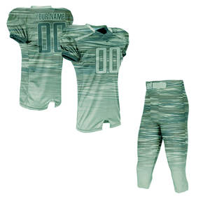 ชุดอเมริกันฟุตบอลแบบสั้น ระบายอากาศได้ดี ผลิตจากวัสดุสแปนเด็กซ์/โพลีเอสเตอร์ ออกแบบมาเพื่อผู้เล่นที่ต้องการความสบายสูง - Product Image 1