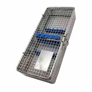 Plateau à mailles dentaire en acier inoxydable pour instruments dentaires Certificat CE ISO Plateau à mailles pour instruments chirurgicaux dentaires - Product Image 4