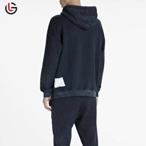 Sudadera con Capucha Personalizada al por Mayor, de Felpa Gruesa, 100% Algodón, Transpirable, de Secado Rápido, para Hombre, Prenda Superior Informal de Invierno - Product Image 4