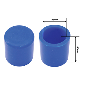 Tapón de goma azul - Product Image 3