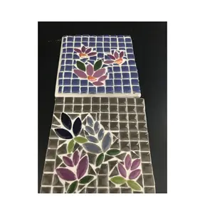 Creative Style Mosaic Coasters Mats And Pads Table Ware Coaster Hexagon Best Manufacturer Square Round Geometric Coaster