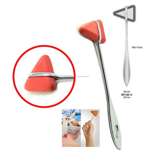 Martillo de Reflejos de Percusión Taylor de Acero Inoxidable, Instrumento de Diagnóstico Neurológico, Manual, Certificado ISO13485 - Product Image 1