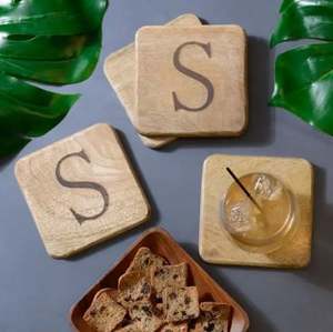 Sous-verres décoratifs gratuits en bois de la meilleure qualité pour la décoration de la maison utilisés dans les restaurants d'hôtel et les cafés - Product Image 6