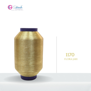 1170D Haute Ténacité Jari Kasab Broderie Tissage Polyester Fil Métallique Flora Jari pour Tricot À La Main - Product Image 1