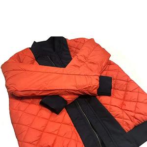 OEM de suministro de fábrica de los hombres de bombardero chaqueta de invierno acolchado de nailon de poliéster chaqueta de vuelo de estilo de calle con cremallera - Product Image 4