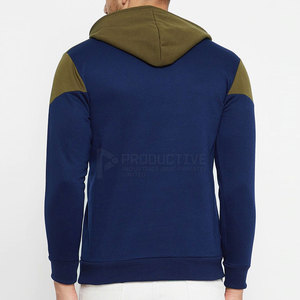 Sweats à capuche décontractés confortables de haute qualité pour hommes pour l'hiver Nouveau style Vente en ligne Sweatshirts teints en couleur unie - Product Image 6