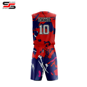Vente chaude, costume de basket-ball d'entraînement d'usine, personnalisation, nouveaux styles, séchage rapide, uniforme de basket-ball pour hommes - Product Image 3