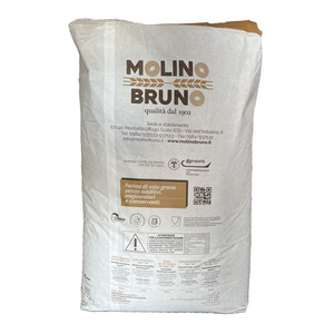 Harina para Pizza Italiana MOLINO BRUNO Grado '00' en Bolsa de 25 kg - Para Pizzas Estilo Napolitano y Focaccia Rústica, Hecha con Trigo con un 15.5% de Humedad Máxima - Product Image 3