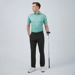 Individuelles Logo Golf-Polo-Shirts: guter Preis ODM OEM-Optionen hohe Langlebigkeit Faltenbeständigkeit Individuell