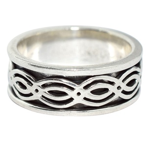 Anillos de Plata de Ley 925 Naturales, Estilo Bohemio Indio, Certificados por Terceros - Product Image 1