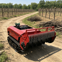 Lames de broyeur hydrauliques populaires pour RC Mulcher, toutes surfaces, certifiées CE, pour l'élimination des sous-bois forestiers