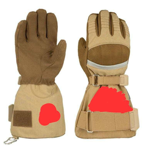 Nouveaux hommes et femmes résistant au froid étanche à l'eau dragonne gants de travail isolés à la chaleur Sports de plein air le gant de patinage d'hiver en cuir - Product Image 5