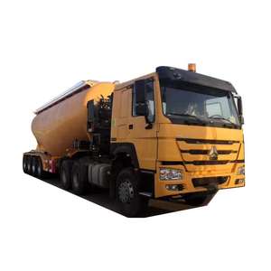 Semirremolque Usado de 4 Ejes para Transporte de Polvo Seco, 55 CBM, Capacidad de 70T, Sistema Neumático - Product Image 2