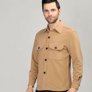 Chaqueta de Camisa vaquera informal para Hombre | Chaqueta abotonada ligera con diseño clásico y ajuste cómodo - Product Image 1
