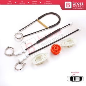 Kit de réparation de lève-vitre avant droit BWR5003 pour Xsara N2 N0 1997-2010 Estate SW Coupé 9222H1 - Product Image 2