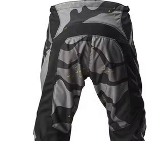 Pantalones de Motocross Transpirables Personalizados, % Poliéster, Secado Rápido, Resistentes al Viento, Ropa Deportiva Unisex, Diseño Moderno para Motocross y Todoterreno - Product Image 4