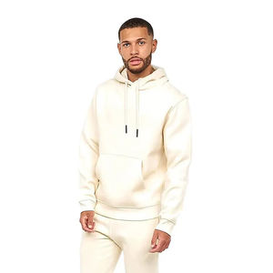 Fabricant pakistanais survêtements pour hommes fabriqués en coton polaire couleur beige costume de jogging polaire pour adulte avec taille personnalisée - Product Image 4