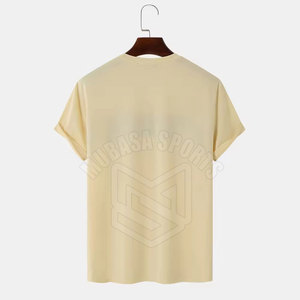 Summer Wear Nouveau design T-shirt à manches courtes pour hommes Dernière conception T-shirt de couleur personnalisée pour hommes - Product Image 2
