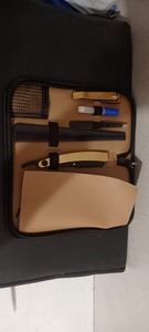 Kit de ciseaux de coiffure pour barbier |   Ensemble d'outils professionnels de toilettage de salon par MAQNSCO - Product Image 5