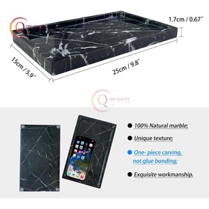 ถาดเสิร์ฟอาหารบนโต๊ะและเครื่องใช้ในบ้านทรงสี่เหลี่ยมผืนผ้าสุดคลาสสิกถาดเสิร์ฟอาหาร - Product Image 3