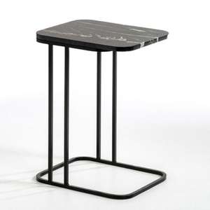 Mesa auxiliar de sofá de metal de inspiración antigua con atractivo diseño premium para elevar el aspecto de su espacio de vida Premium - Product Image 1