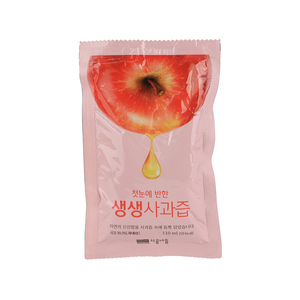 [Sigolneum] Nước Ép Táo Hàn Quốc 110ml x 30 gói túi nước ép trái cây NFC tự nhiên với hương vị táo thật cho trẻ em và gia đình - Product Image 1