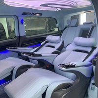 Siège inclinable Capitaine pour Toyota Hiace et Mercedes W447 Siège de voiture VIP de luxe Lit pour Van Sièges de voiture modifiés