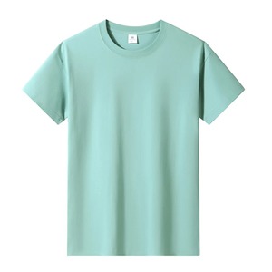 เสื้อยืด100% ผู้ชายผ้าคอตตอนสีแดงแฟชั่นใหม่สำหรับฤดูร้อน2025เสื้อยืดแขนสั้นเสื้อผ้าลำลอง - Product Image 3