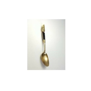 Cuillère en acier inoxydable avec manche en plaqué or Ensemble de 1 pièces en acier inoxydable de couverts pour produit Offre Spéciale - Product Image 6